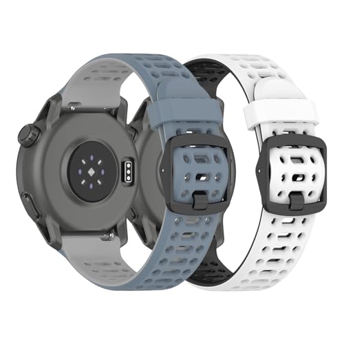 Turnwin Wristbands Compatible for Coros Pace 2/APEX 42mm/Apex 2 Adjustable Replacement Watch Bands...