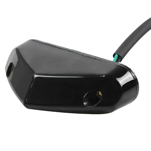 DUANSIYU Feu Arriere Moto Feu arrière de Moto, 1 pièce, feu Stop, Petit feu arrière Feux Arriere Moto(Black)