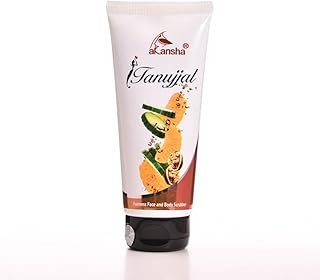 AKANSHA Tanujjal Ayurvedic Skin Nourishing Exfoliating Black Head Removal Dead Skin cell Removal Moisturising Face and Bod...