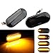 Lot de 2 clignotants latéraux dynamiques à LED pour Bora Golf 3 4 Passat 3BG Polo SB6 Seat Ibiza Leon Skoda Ford (Type Fumé)