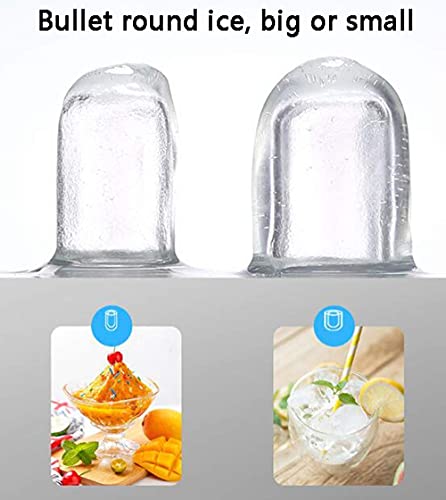 Máquina portátil para hacer hielo de 33 lbs/24h miniatura 3