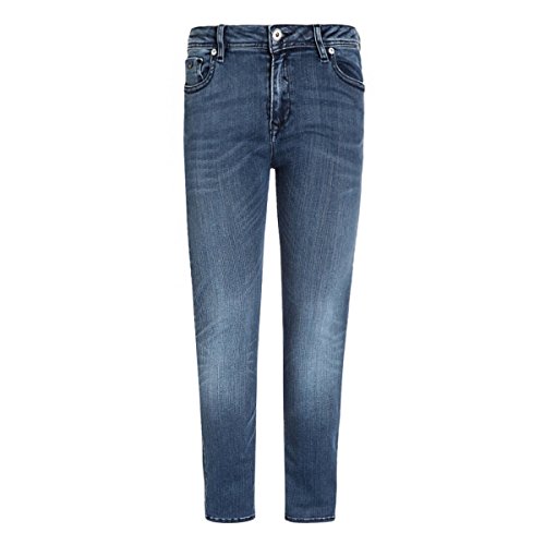 Kaporal Jeans garçon Slim Voz Platin en denim stretch noir pour enfant