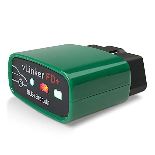 Vgate vLinker FD+ OBD2 Bluetooth Adapter – Diagnostic Code Reader for iOS, Android & Windows (Supports MS-CAN, ELM327)