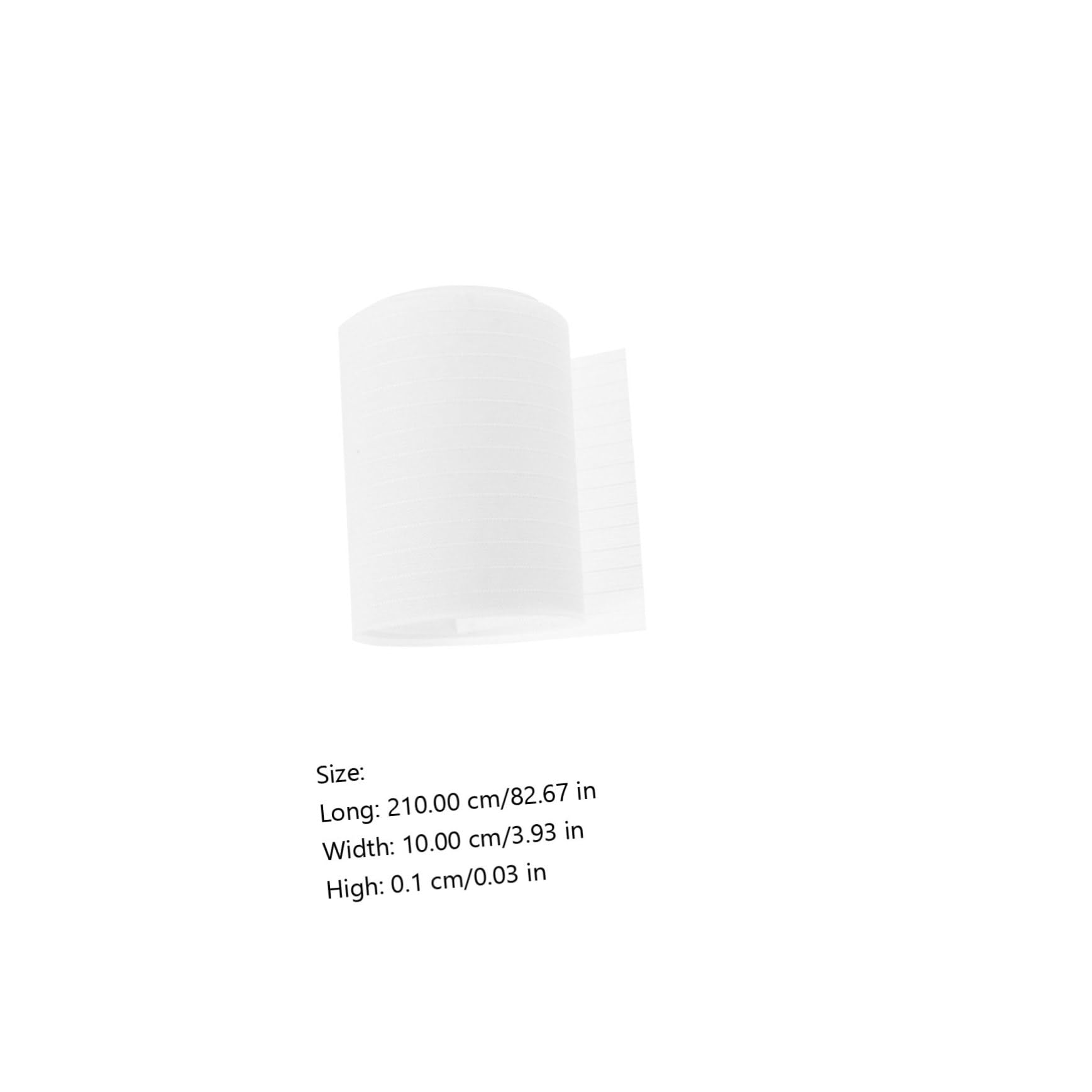 RORPOIR 1set Height Adjustable Polyester Vertical Blinds with Blades for Easy Installation Versatile Replacement