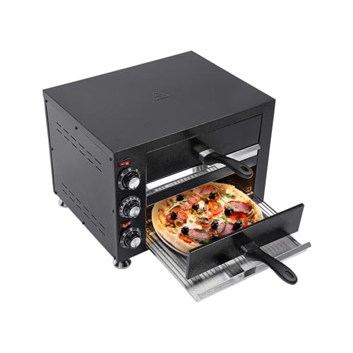 Air Fryer Toaster Smart Oven Countertop Convection Oven 32-572°F Temperature Controls Electric Pizza Oven Stainless Steel 2-Layers Pizza Cooker for Home Restaurant 2200W