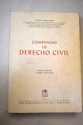Compendio de derecho civil