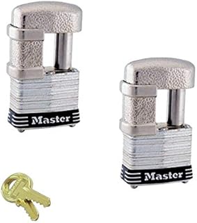 Master Lock - 2 Keyed Alike Trailer & Multi Purpose Padlocks, #37KA-2