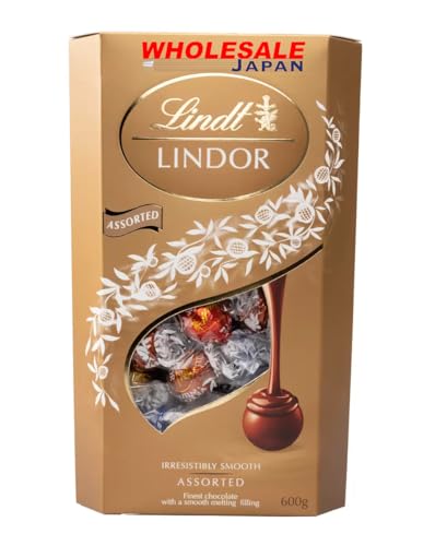 ホールセールジャパン３か月品質保証【コストコ】リンツ LINDT リンドール LINDOR アソート ゴールド 4種 個包装 600グラム Lindt Lindor Gold Assorted 600g イタリア産 (1)のサムネイル
