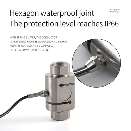 Celda de carga tipo S de 300kg con modulo HX711 para balanzas 4