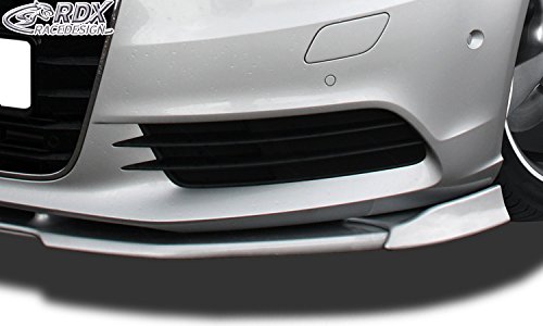 RDX Spoiler Anteriore Vario-X 3 Pezzi Per VW Passat B7 R-Line (2011-2014) – Sottoparaurti In PU, Nero, Made In Germany