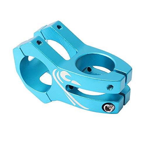 Leeofty Haste de bicicleta resistente ao desgaste MTB bicicleta guiador haste 31,8 mm ajustável alum