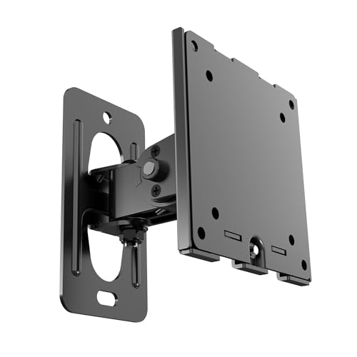 Monitor Wandhalterung - für 17-49 Zoll Bildschirm bis 20 kg Heavy Duty Monitor Hatlerung Wand Neigung Drehung und Schwenkfunktion VESA 75/100mm