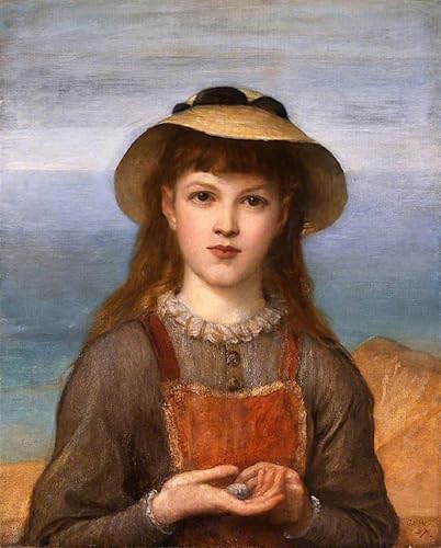 Peinture George Frederic Watts sur toile - Décoration grand format mur vide 60x90