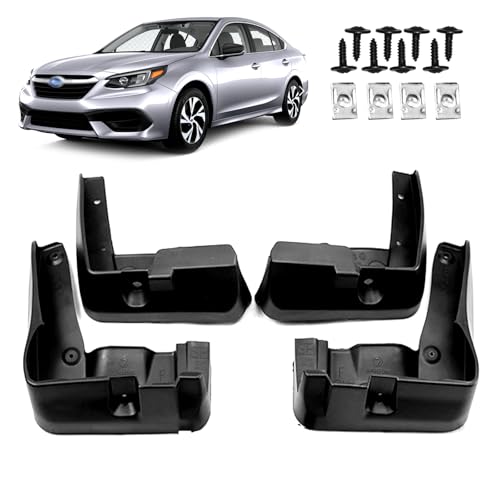 Image of Mud Guards Flaps Splash Fit for Subaru Legacy 2015-2023 Accessories - Front and Rear Splash Guards No Drilling Mud Guards Accessories
