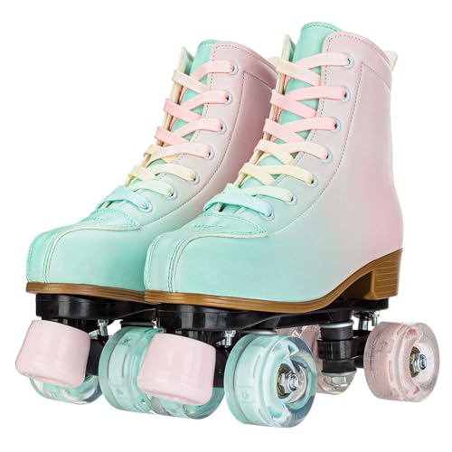 YYW Gradient PU Leather Skates