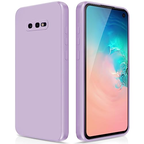 Coque Samsung S10e silicone violet GiiYoon contre les chutes et les micro-rayures