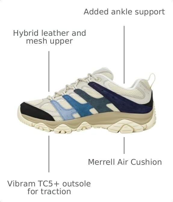 Image of Merrell Men's Moab 3 Hiking Shoe
