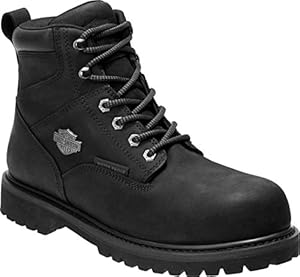 Harley-Davidson Gavern Wasserdichte Leder Motorradstiefel 5.5-In