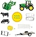 1/32 John Deere 21 Piece Haying Toy Set - LP84319