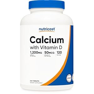 Nutricost Calcium with Vitamin D, 2...