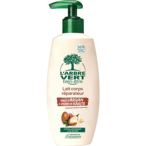 Lait corps réparateur après la douche routine bien-être