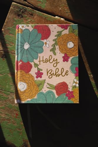Image of NIV, Artisan Collection Bible, Cloth over Board, Multi-Color /Floral, Red Letter, Comfort Print