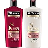 TRESemmé Keratin Smooth with Marula Oil, Pro Collection, Shampoo and Conditioner Set … (Pro Collection)