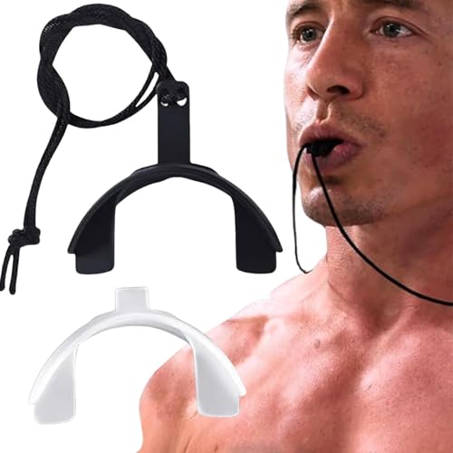 Mixnexorad Protector bucal para usar durante la noche - Dispositivos Transpirables Para Dormir - Férula Bucal Antirronquidos | Para Mujeres Hombres Adultos Viajes Hotel Camping Fitness Y Actividades