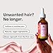 Caramela Beauty Cyperus Rotundus Oil - 60ml Natural Cyperus Rotundus Oil For Hair Removal, Moisturizing & Soothing Cyperus Oil For Reducing Body Hair Growth, Hair Removal Oil Ideal for All Skin Types