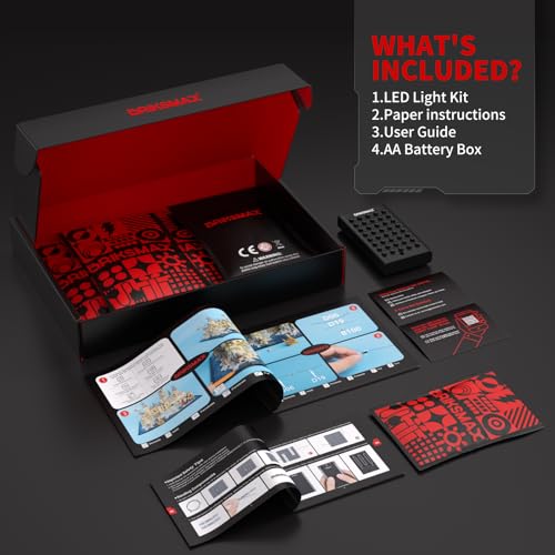 Image of BRIKSMAX 2.0 Light Kit for Lego Hogwarts Castle and Grounds -Innovative Led Lighting Compatible with Lego Harry Potter 76419 - Not Included Lego Set