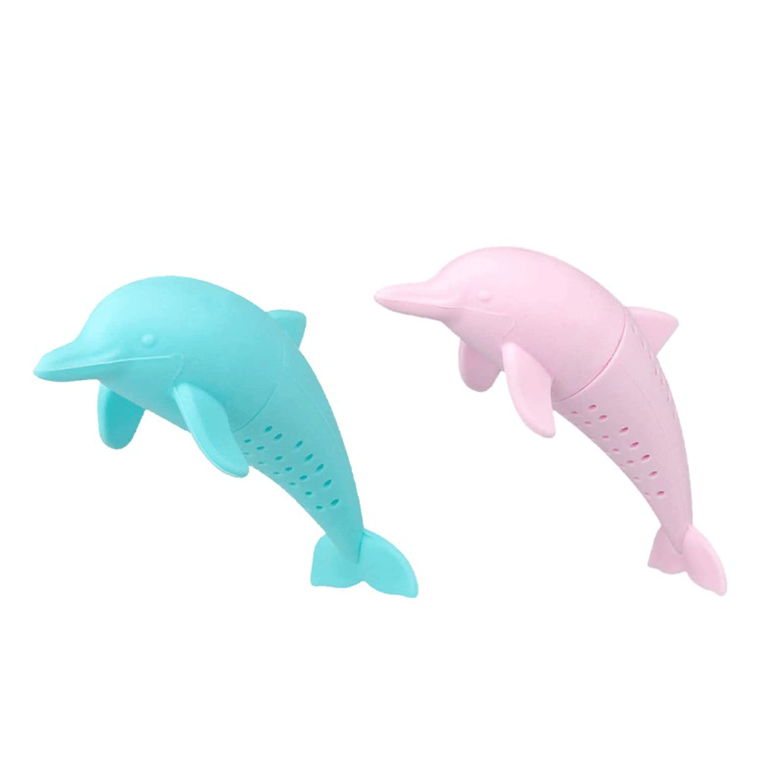 Sitko do herbaty kreatywny kuchenny delfin zaparzacz do herbaty silikonowy kubek do herbaty czajnik sitko filtr manat zaparzacz do herbaty zestaw do herbaty akcesoria (niebieski)