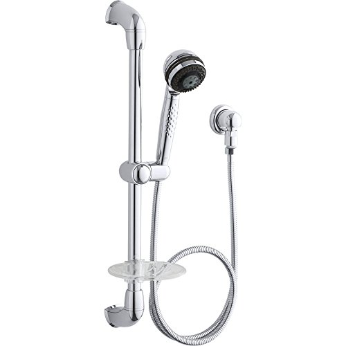 KOHLER K-8520-CP MasterShower Hotel Handshower Kit, Polished Chrome