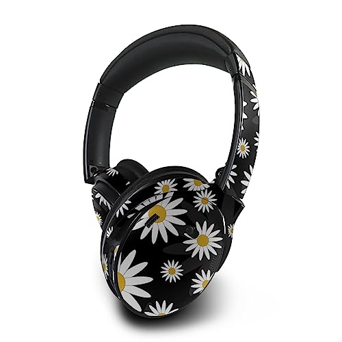 Image of MightySkins Skin Compatible with Bose QuietComfort 45 Headphones - Daisies | Protective, Durable, and Unique Vinyl Decal wrap Cover | Easy to Apply, Remove, and Change Styles | Made in The USA