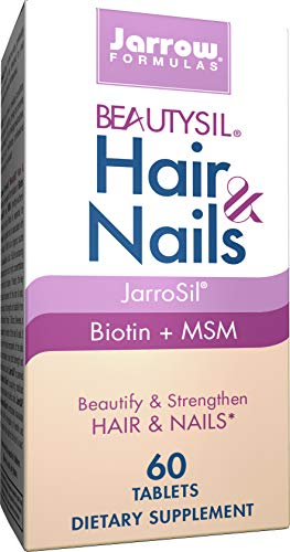 Jarrow Formulas BeautySil Hair & Nails, 60 Count (Pack of 1)