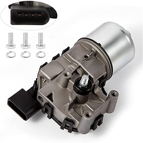 E-Vniko Windshield Wiper Motor Compatible with Volkswagen Jetta 2011 to 2018 Replace Front Wiper Motor 6R1955119A 5C6-955-113A 5C6-955-121A 5C7-955-113A 5C7-955-113D Cover