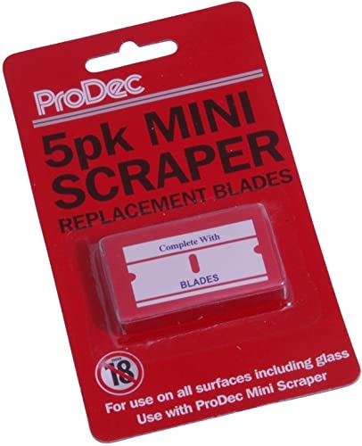 ProDec 5 pack 1.5" Blades for Contoured Mini Scraper 2 ProDec 5 pack 1.5" Blades for Contoured Mini Scraper - Image 2