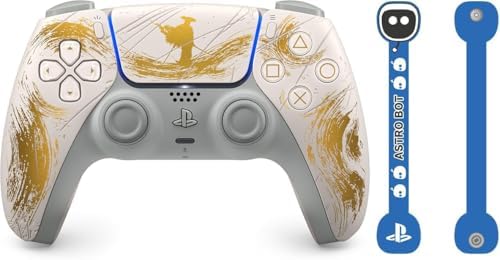 （13:30時点） 【純正品】DualSense ワイヤレスコントローラー "Ghost of Yōtei" ゴールド リミテッドエディション(CFI-ZCT1JZ7) 【Amazon.co.jp限定】 アストロボットデザイン コードホルダー 付