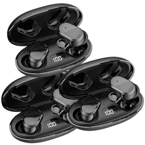 pupken Ear Buds 2025 Edition Audio Ear Buds 2025 Edition Echo Labs Audio Earbuds Wireless Earbuds Bluetooth Noise Cancelling Sports Waterproof Bluetooth Headset (3pcs)