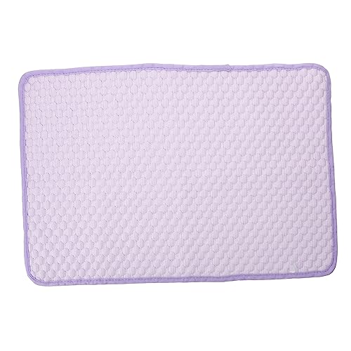 POPETPOP Dog Cooling Mat Breathable Summer Pet Cooling Pad Comfortable and Easy Indoor Outdoor Use Present for Pet Owners Elegant Design