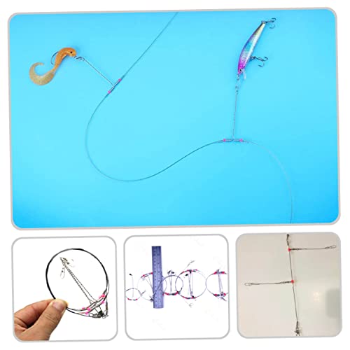 10pcs Professional Fishing Leading Lines Stainless Steel miniatura 5