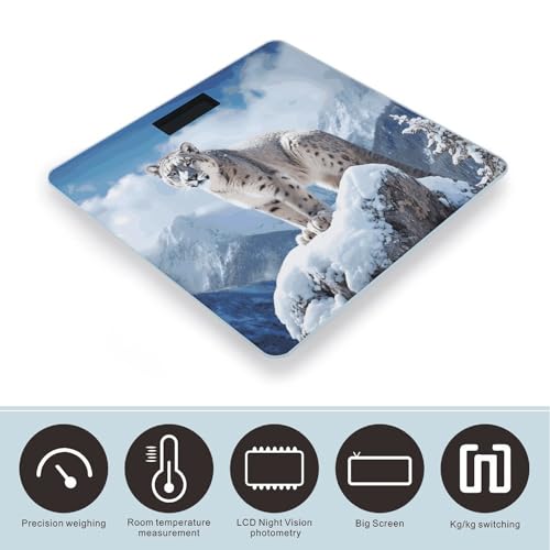 Balanza digital de baño Snow Leopard Mountain Smart Scale miniatura 3