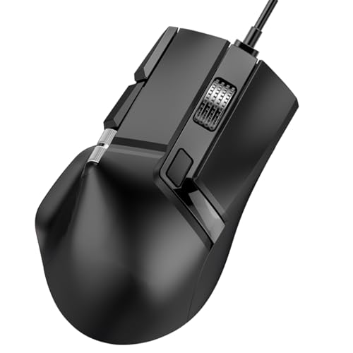 Souris de jeu filaire RVB ergonomique Docooler avec macro programmable - 4