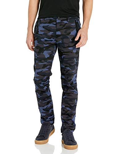 Avirex Men's AVF192P02-Navy, Navy CAMO, 32