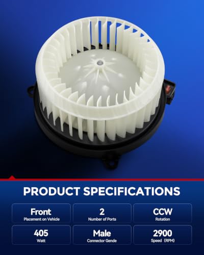 Image of KAX Blower Motor for Pilot 2016-2022, Ridgeline 2017-2023, MDX 2014-2020