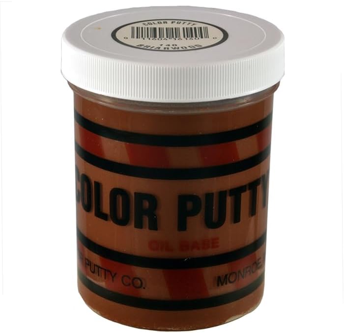 12-Pack of 1 lb Color Putty 140 Color Putty Briarwood Oil-Based Putty