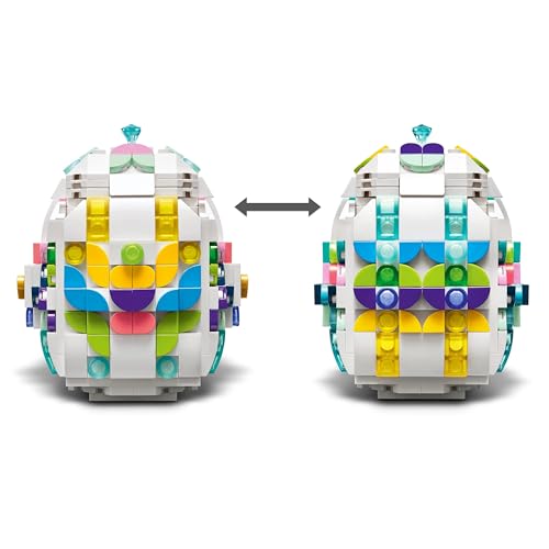 Image of LEGO Decorative Easter Egg Toy Building Kit Gift for Spring, Seasonal Holiday Ornament 40816