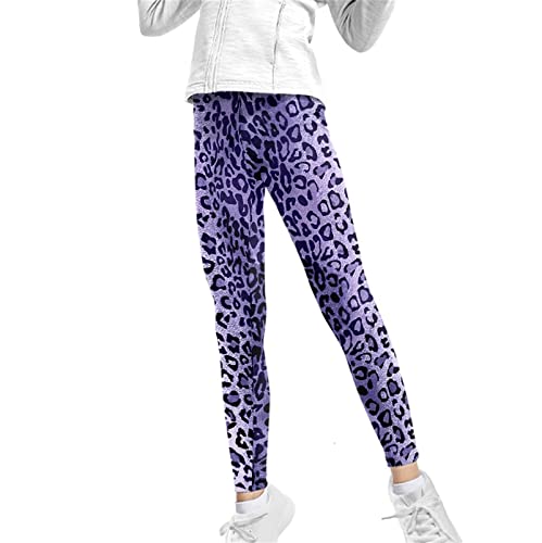 Leggings for Girls Size 4-13 High Waisted Pants for Running Yoga Workout Stretch Tights Trousers3