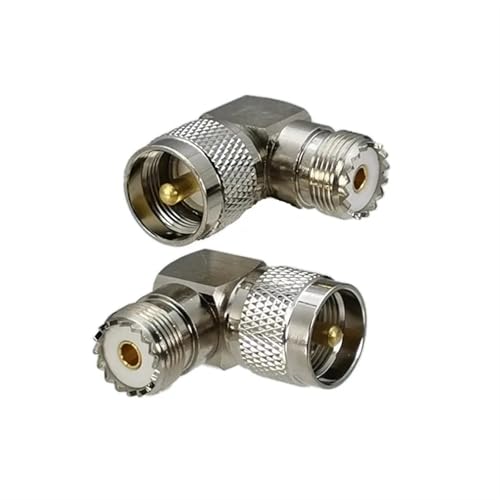 Adaptador UHF PL259 a Mini UHF de latón contra la pérdida de señal coaxial 2
