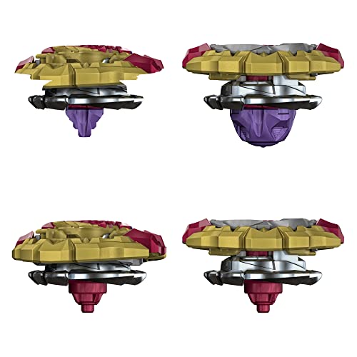 Image of Beyblade Burst QuadDrive Stone Linwyrm L7 Spinning Top Starter Pack, Battling Game Top Toy with Beyblade Launcher