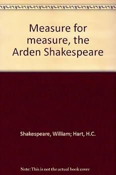 Hardcover Measure for measure, the Arden Shakespeare Book